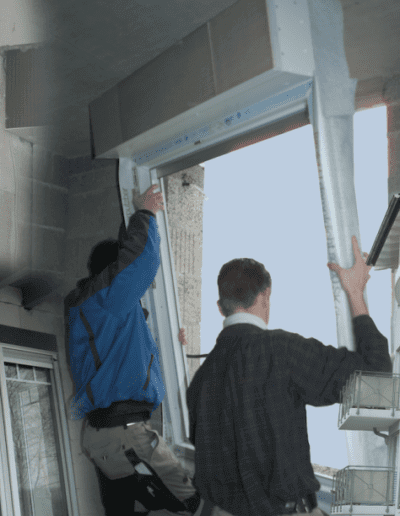 Rahmen-Montage für Rollläden von Sonne Rundum in Hamburg