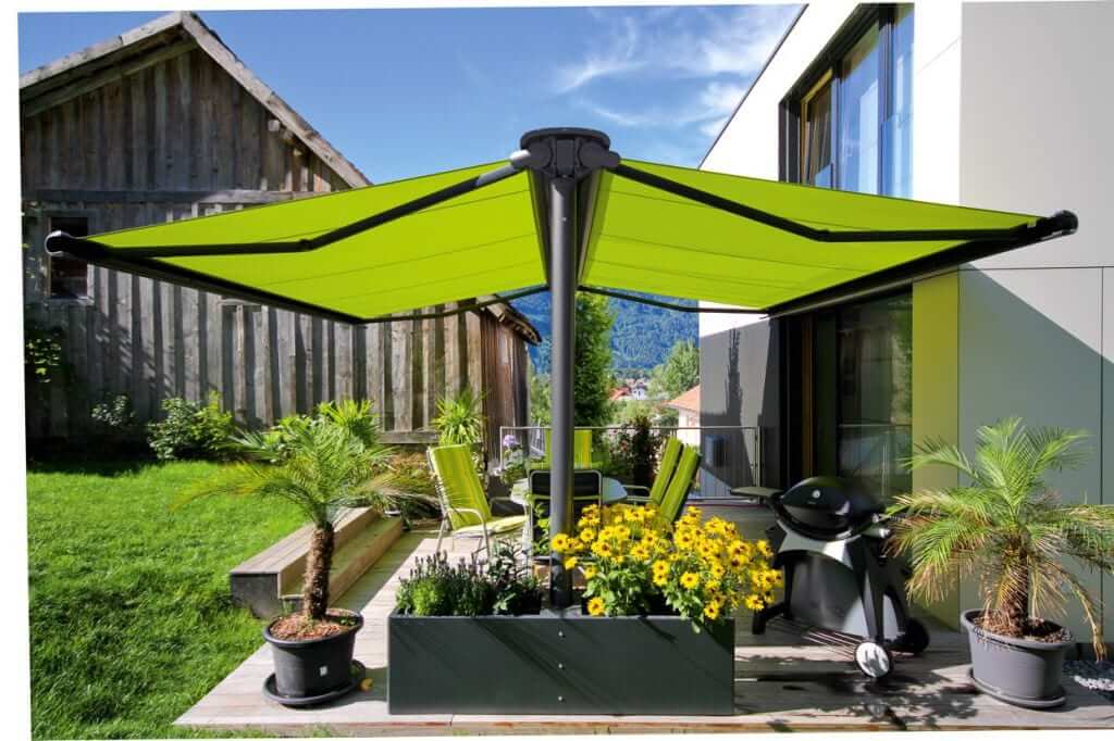 Markilux Syncra - mx 930 in grün-1 von Sonne Rundum in Hamburg