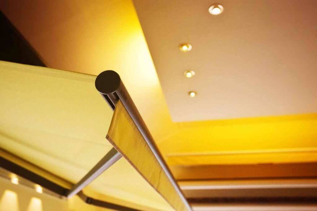 Markilux Markisen Kassettenmarkisen Referenz in der Ausstellung von Sonne Rundum in Hamburg