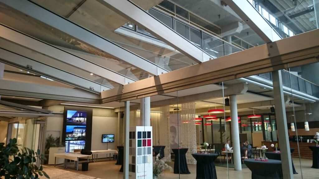 Galeriebild Solarlux Terrassenüberdachung SDL Aura Innenansicht von Sonne Rundum in Hamburg