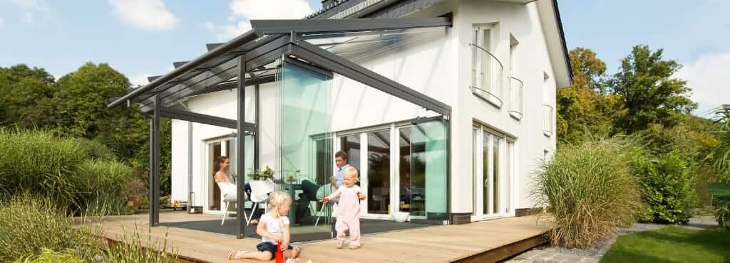 Solarlux Glashaus SDL Atrium Plus mit Hoher Traversenverglasung von Sonne Rundum in Hamburg