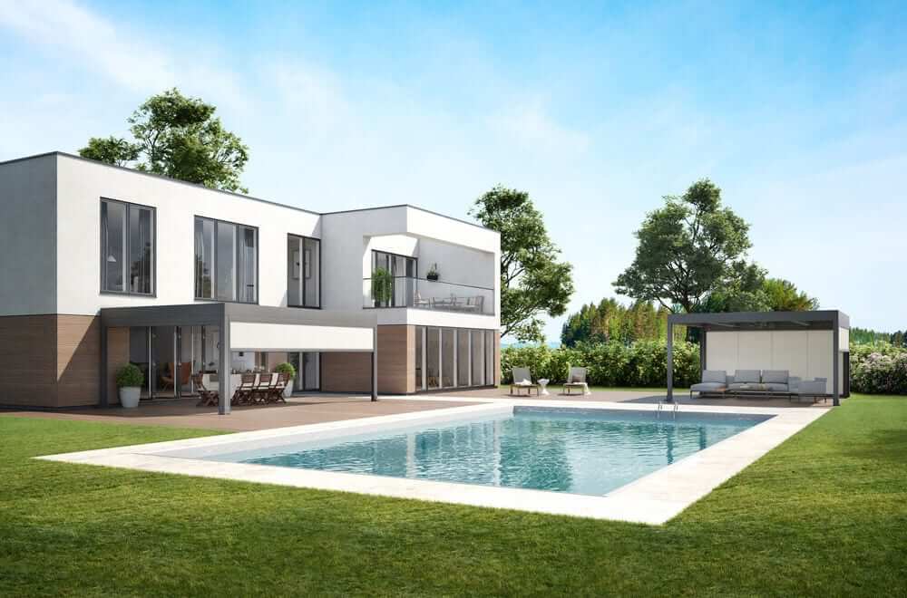 Markilux vertikal Markisen an freistehenden Terrassendächern von Sonne Rundum in Hamburg