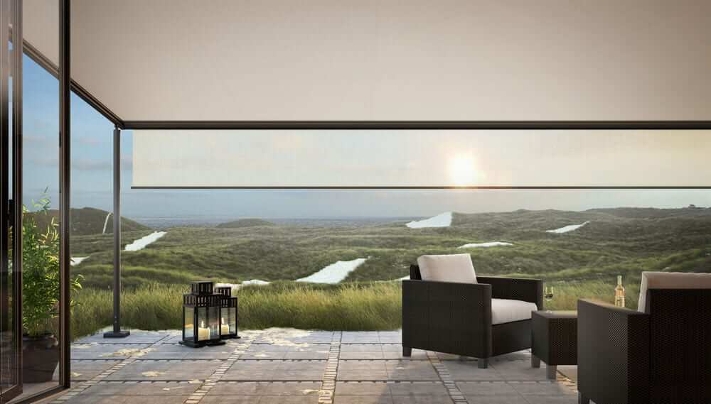 Markilux-Pergola-Dünenlandschaft von Sonne Rundum in Hamburg