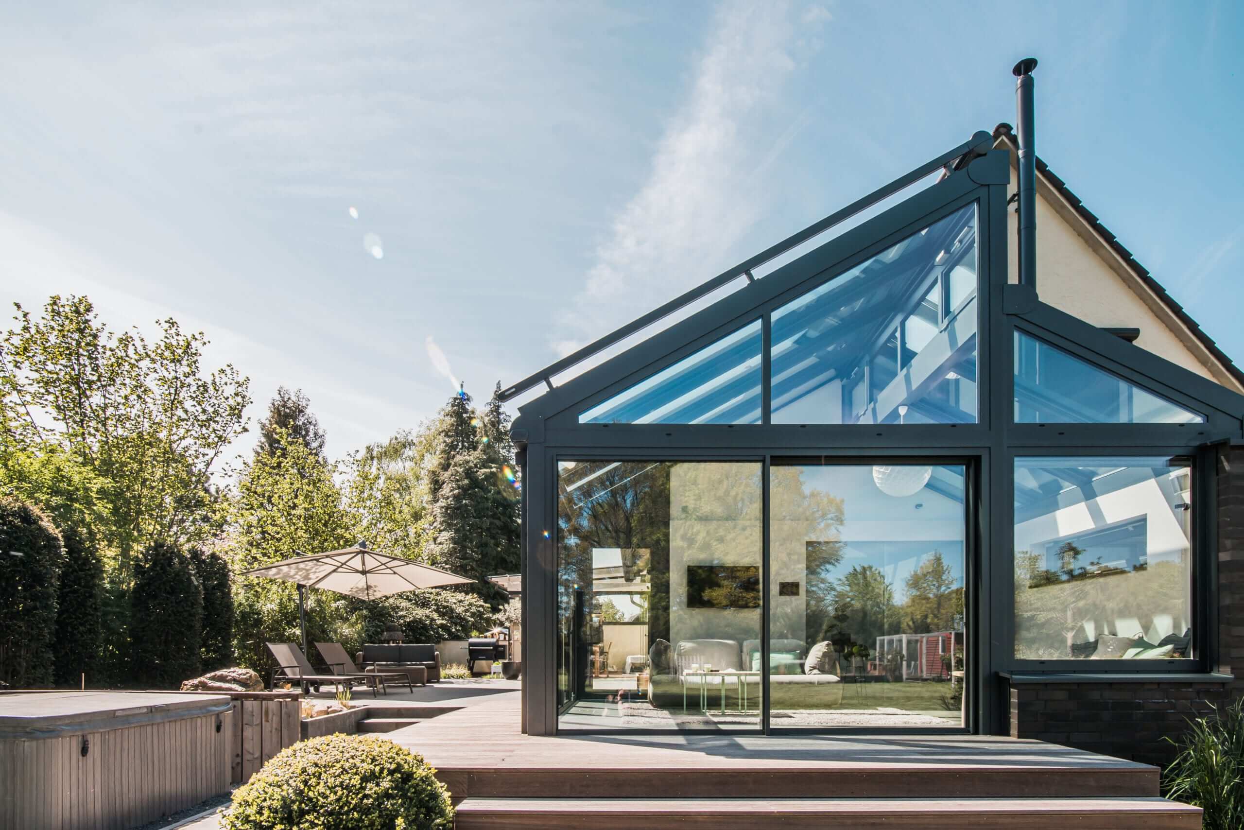 Einfamilienhaus bei Pinneberg; Detached house near Pinneberg