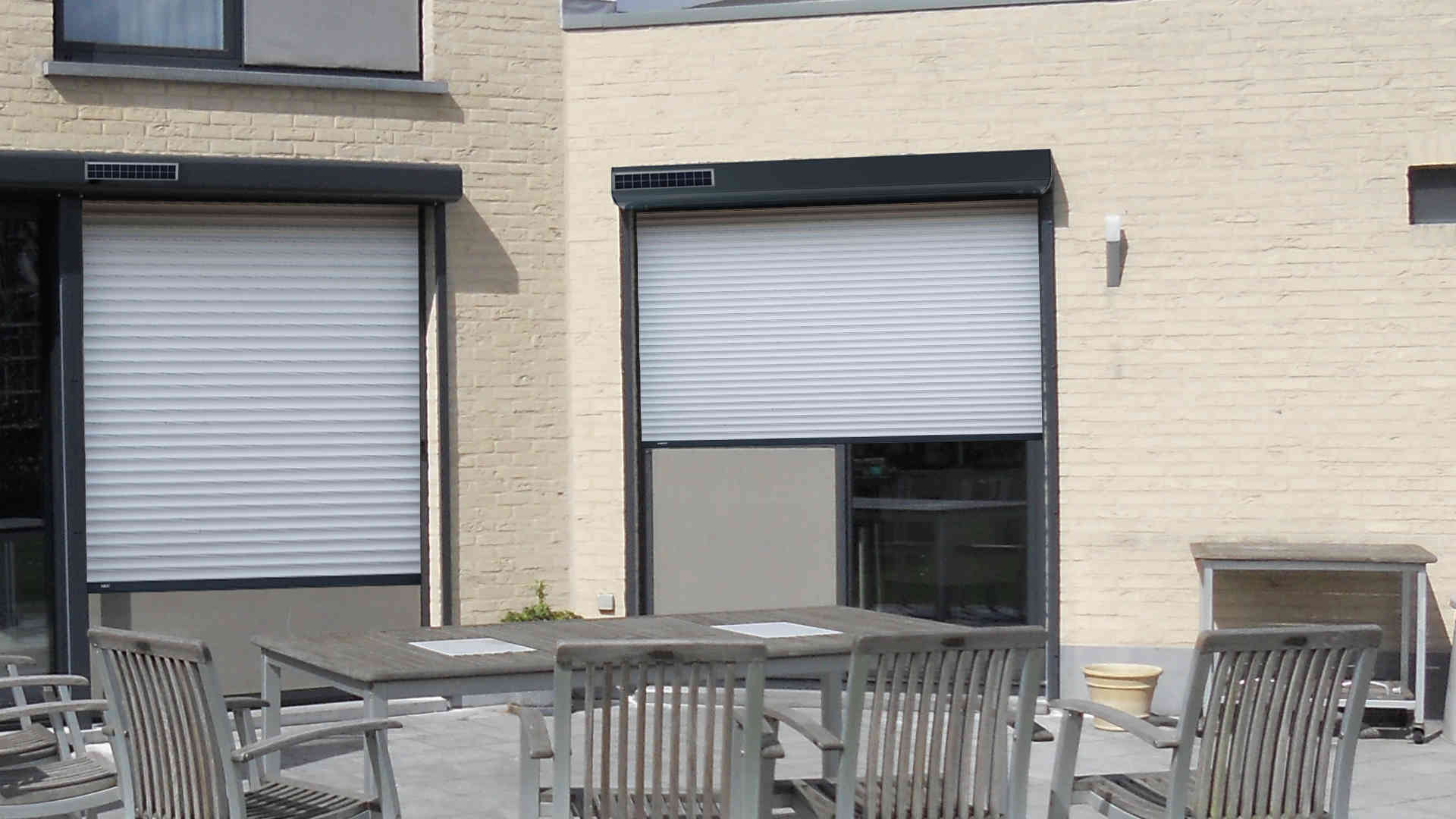 Bubendorff Solar-Rollläden Terrasse von Sonne Rundum bei Hamburg